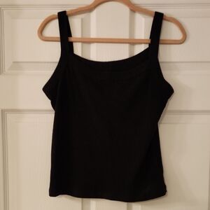 American Eagle Outfitters Black Tank Top Size L